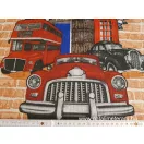 London waffle fabric panels 50cm wide