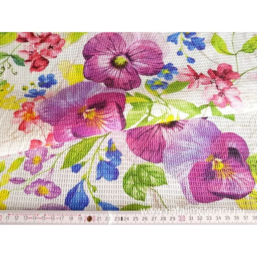 Lila ibolya darázs szövet 50cm széles