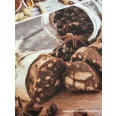 Coffee world waffle fabric 150 cm wide