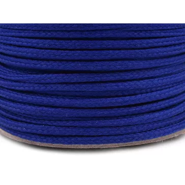   Ruhazsinór PES Ø4 mm - 4657 királykék (100 m-os csomagolás)