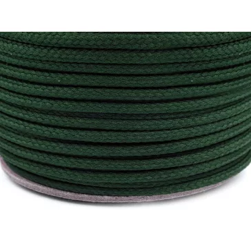   Ruhazsinór PES Ø4 mm - 6398 erdőzöld (300 m-os csomagolás)