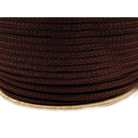 Ruhazsinór PES Ø4 mm - 7679 sötétbarna (100 m-os csomagolás) Ruhazsinór PES Ø4 mm - 7679 sötétbarna (100 m-os csomagolás)