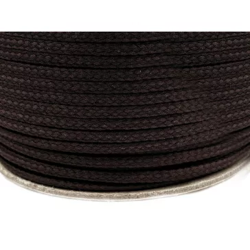   Ruhazsinór PES Ø4 mm - 7929 kávészínű (100 m-es csomagolás)