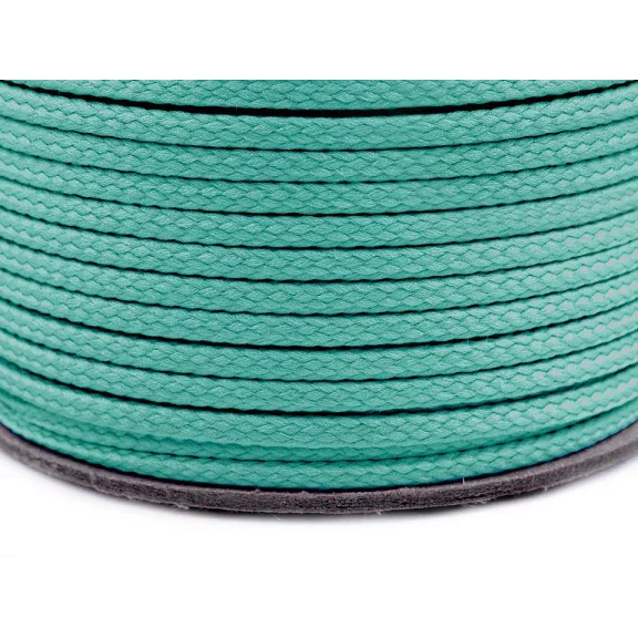 Ruhazsinór PES Ø4 mm - 5305 világos türkisz (100 m-es csomagolás) Ruhazsinór PES Ø4 mm - 5305 világos türkisz (100 m-es csomagolás)