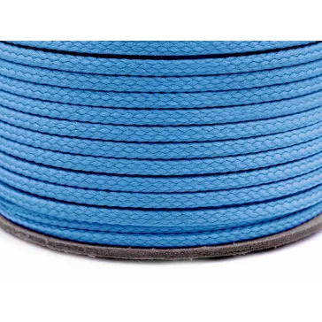   Ruhazsinór PES Ø4 mm - 4906 égszínkék (300 m-os csomagolás)