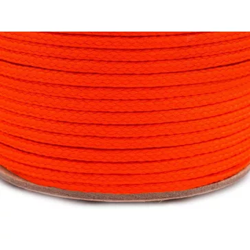   Ruhazsinór PES Ø2 mm - 3157 narancssárga reflex neon (50 m-es csomagolás)