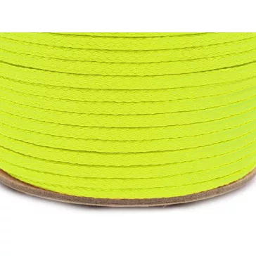   Ruhazsinór PES Ø2 mm - 1108 sárga neon (50 m-os csomagolás)