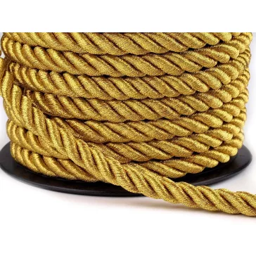Sodrott zsinór Ø7 mm - 7 arany (60 m-os csomagolás)