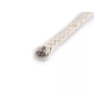   Pamut ruhazsinór macrame Ø3 mm fonott - bézs világos (100 m-os csomagolás)