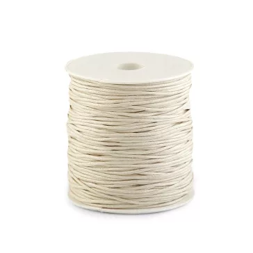   Pamutzsinór Ø1,8 mm viaszos - 14 bézs világos (3 db-os csomagolás)