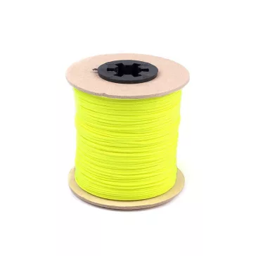   Ruhazsinór PES Ø1,5 mm - 1108 sárga neon (100 m-es csomagolás)