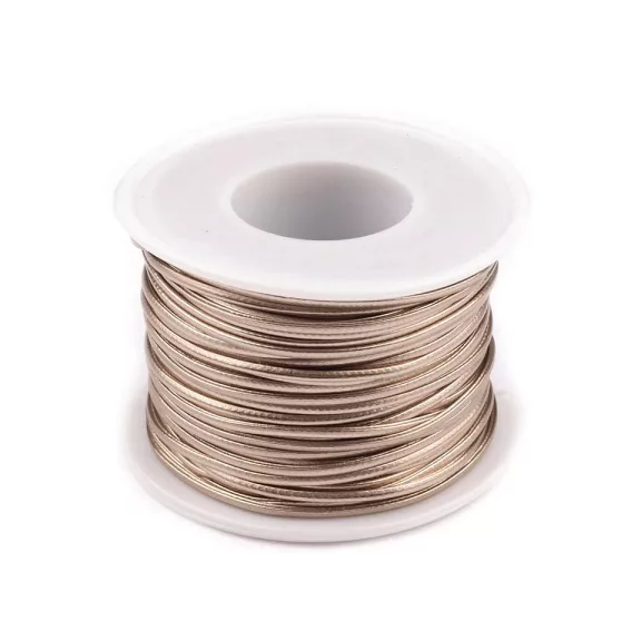 Zsinór eko bőrből szélessége 1,5 mm lapos - 4 rózsaarany (125 m-es csomagolás) Zsinór eko bőrből szélessége 1,5 mm lapos - 4 rózsaarany (125 m-es csomagolás)