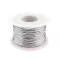 Zsinór eko bőrből szélessége  1,5 mm - 7 ezüst (25 m-os csomagolás)