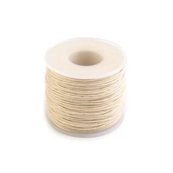 Zsinór Ø1 mm - 1 ecru (12 db-os csomagolás) Zsinór Ø1 mm - 1 ecru (12 db-os csomagolás)