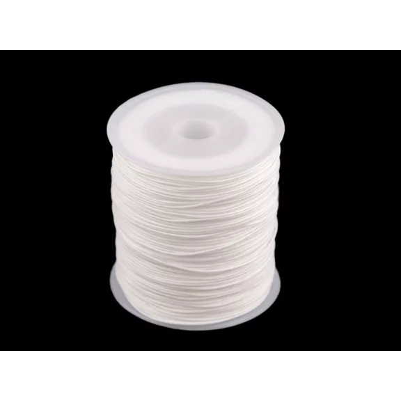Poliészter zsinór Ø 0,5 mm-es - 27 Off White fonallal (12 db-os csomagolás) Poliészter zsinór Ø 0,5 mm-es - 27 Off White fonallal (12 db-os csomagolás)