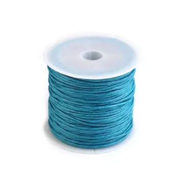   Pamutzsinór Ø0,8 mm viaszos - 13 világoskék (12 db-os csomagolás)