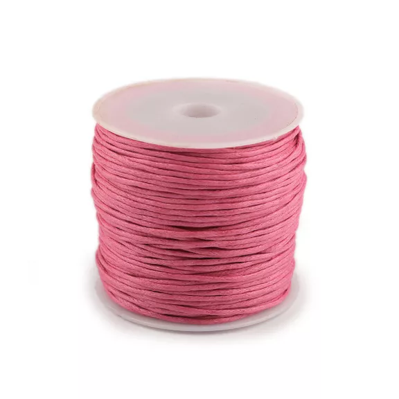 Pamutzsinór Ø0,8 mm viaszos - 16 rózsaszín (4 db-os csomagolás) Pamutzsinór Ø0,8 mm viaszos - 16 rózsaszín (4 db-os csomagolás)