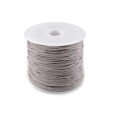   Pamutzsinór Ø0,8 mm viaszos - 32 vil szürkéskék (12 db-os csomagolás)