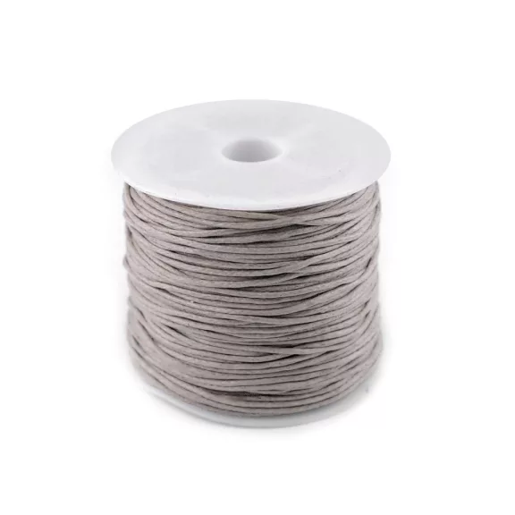 Pamutzsinór Ø0,8 mm viaszos - 32 vil szürkéskék (4 db-os csomagolás) Pamutzsinór Ø0,8 mm viaszos - 32 vil szürkéskék (4 db-os csomagolás)