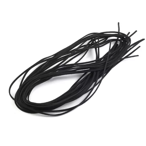 Velúr bőr szál szélessége 3 mm - 6 (1) fekete (10 db-os csomagolás) Velúr bőr szál szélessége 3 mm - 6 (1) fekete (10 db-os csomagolás)