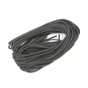   Velúr bőr szál szélessége 3 mm - 8 (2) szürke (50 db-os csomagolás)