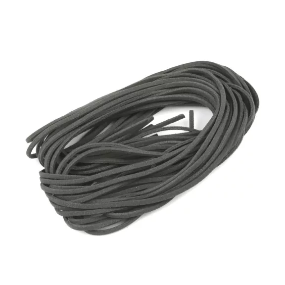 Velúr bőr szál szélessége 3 mm - 8 (2) szürke (100 db-os csomagolás) Velúr bőr szál szélessége 3 mm - 8 (2) szürke (100 db-os csomagolás)
