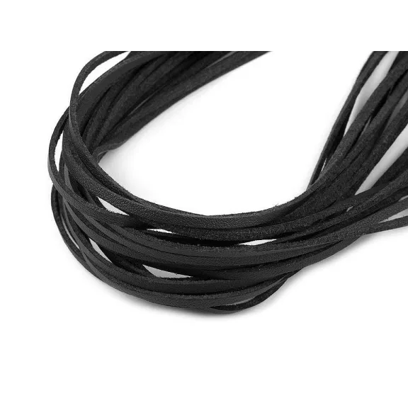 Velúr csíkszál 2,5 mm - 2 fekete (10 db-os csomagolás) Velúr csíkszál 2,5 mm - 2 fekete (10 db-os csomagolás)