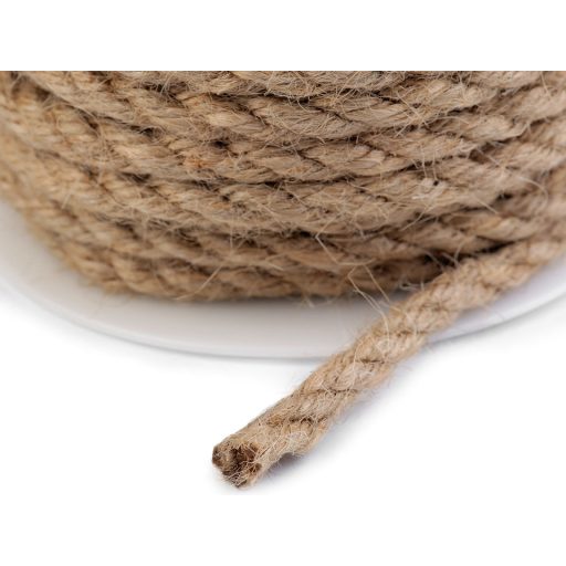 Juta zsinór Ø6 mm sodrott