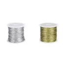 Lapos zsinór lurexszel szélessége 1,1 mm - 2 világos arany (4 db-os csomagolás) Lapos zsinór lurexszel szélessége 1,1 mm - 2 világos arany (4 db-os csomagolás)