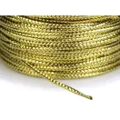 Lapos zsinór lurexszel szélessége 1,1 mm - 2 világos arany (20 db-os csomagolás) Lapos zsinór lurexszel szélessége 1,1 mm - 2 világos arany (20 db-os csomagolás)