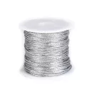 Lapos zsinór lurexszel szélessége 1,1 mm - 2 világos arany (20 db-os csomagolás) Lapos zsinór lurexszel szélessége 1,1 mm - 2 világos arany (20 db-os csomagolás)