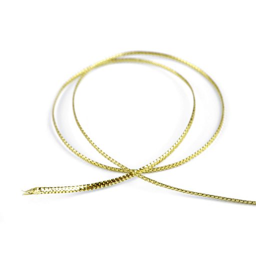 Lapos zsinór lurexszel szélessége 1,1 mm