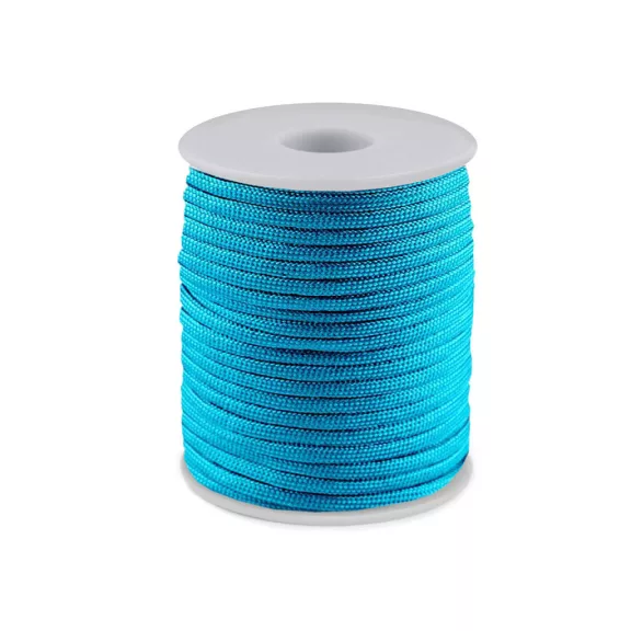 Ejtőernyő / ruha zsinór Ø4 mm - 21 türkisz (25 m-es csomagolás) Ejtőernyő / ruha zsinór Ø4 mm - 21 türkisz (25 m-es csomagolás)