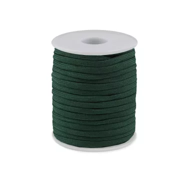  Ejtőernyő / ruha zsinór Ø4 mm - 31 zöld sötét (100 m-os csomagolás)