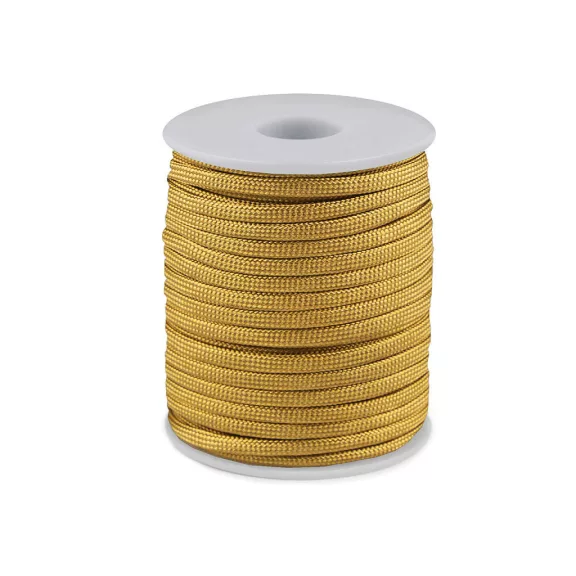 Ejtőernyő / ruha zsinór Ø4 mm - 42 krémszín dunkel (25 m-es csomagolás) Ejtőernyő / ruha zsinór Ø4 mm - 42 krémszín dunkel (25 m-es csomagolás)