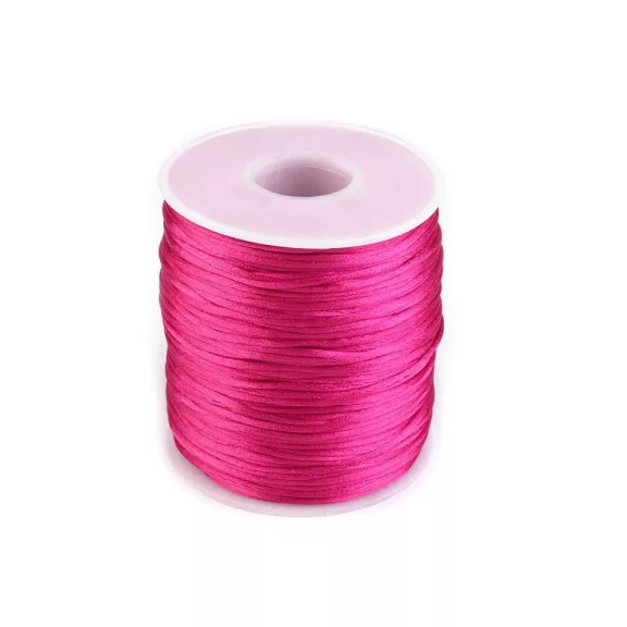 Szatén zsinór Ø1 mm - 28 málnás (1 db-os csomagolás) Szatén zsinór Ø1 mm - 28 málnás (1 db-os csomagolás)