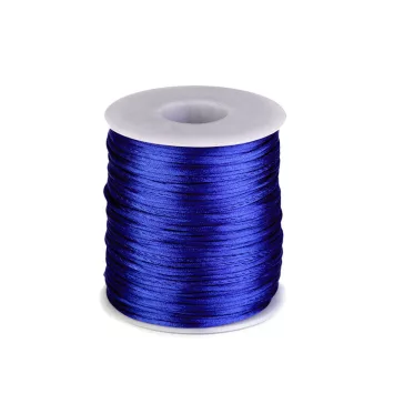 Szatén zsinór Ø1 mm - 122 kék (5 db-os csomagolás)