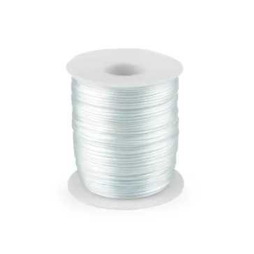 Szatén zsinór Ø1 mm - 139 jégkék (5 db-os csomagolás)