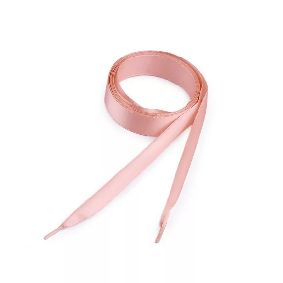Szatén cipófűző, pólók fűző 110 cm - 1 púder-lazac (2 db-os csomagolás) Szatén cipófűző, pólók fűző 110 cm - 1 púder-lazac (2 db-os csomagolás)