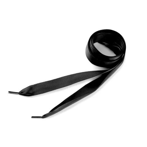 Szatén cipófűző, pólók fűző 110 cm - 4 fekete (2 db-os csomagolás) Szatén cipófűző, pólók fűző 110 cm - 4 fekete (2 db-os csomagolás)