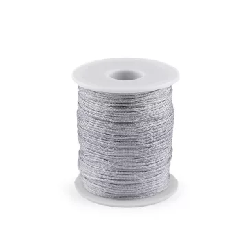   Redény zsinór / gyöngyfűző zsinór Ø1,4 mm - 5 szürke (300 m-os csomagolás)