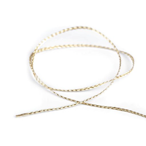 Lurex lapos zsinór / madzag szélessége 1,2 mm