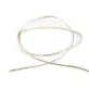 Lurex lapos zsinór / madzag szélessége 1,2 mm