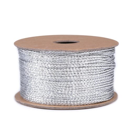 Lurex lapos zsinór / madzag szélessége 1,2 mm