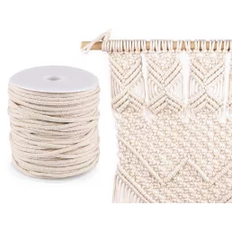 Zsinór macarme horgolásra / fonal Ø4 mm