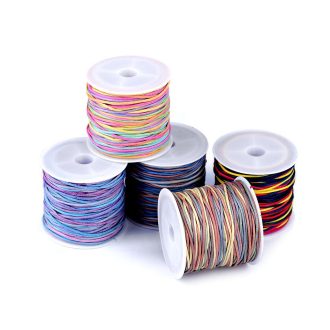 Pamutzsinór Ø1 mm szivárványos