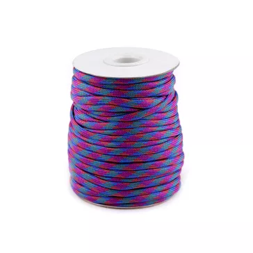   Parakord ejtőernyő zsinór Ø4 mm - 13 kék lila (100 m-os csomagolás)
