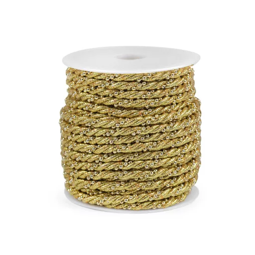 Lurex fonott madzag golyós lánccal Ø5 mm