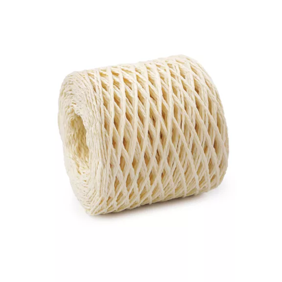 Természetes rafia, táskák fonásához, Ø1,5 mm - 3 természetes világos (1 db-os csomagolás) Természetes rafia, táskák fonásához, Ø1,5 mm - 3 természetes világos (1 db-os csomagolás)