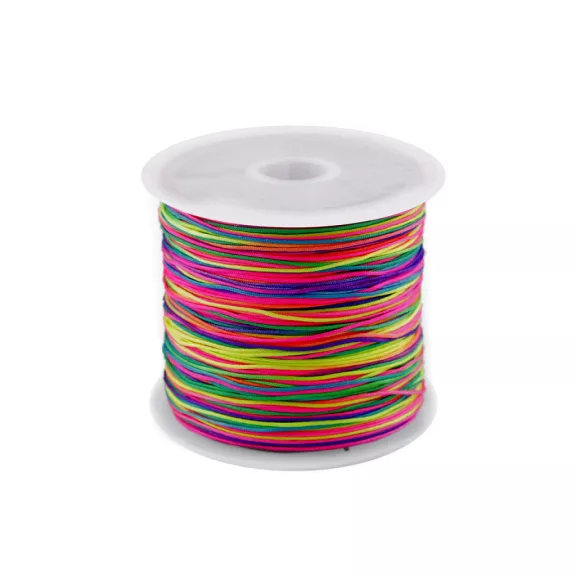 PES kábel Ø0,5 mm - 37 multicolor (1 db-os csomagolás) PES kábel Ø0,5 mm - 37 multicolor (1 db-os csomagolás)